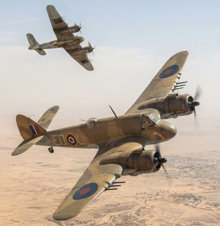 Inside Beaufighter Strike